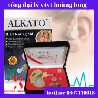 Máy trợ thính cho người già, tai nghe trợ thính không dây alkato vt-113 cho người điếc, người già