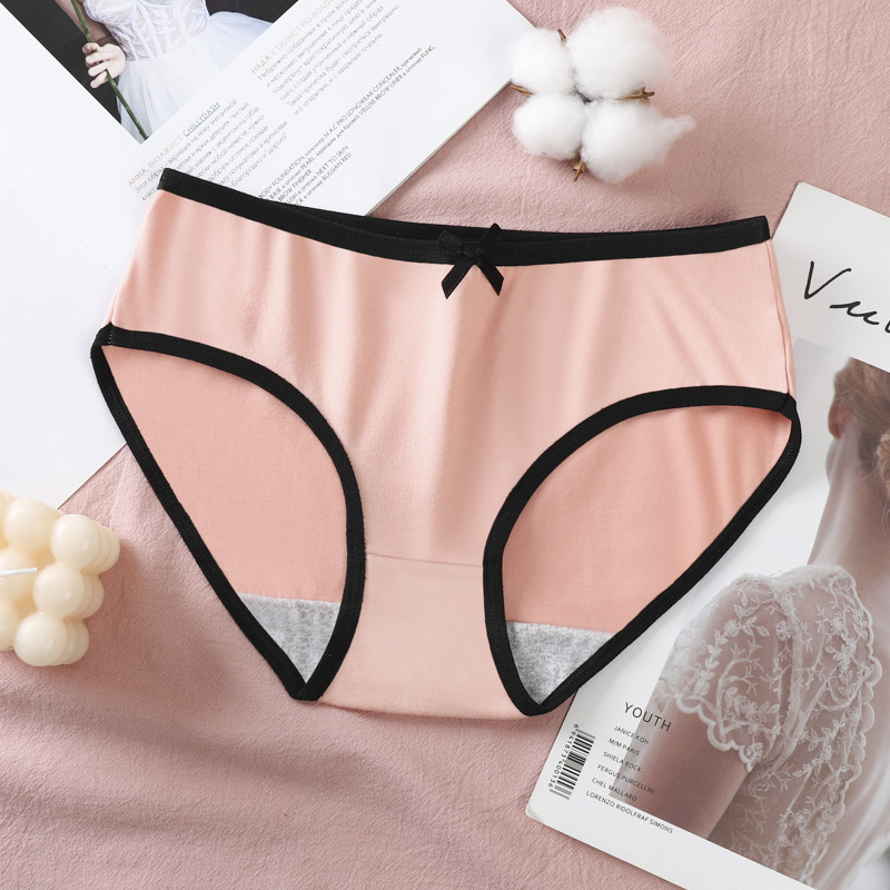 [Hàng Có Sẵn] Quần Lót cotton Không Đường May Kháng Khuẩn Thoáng Khí Cho Nữ