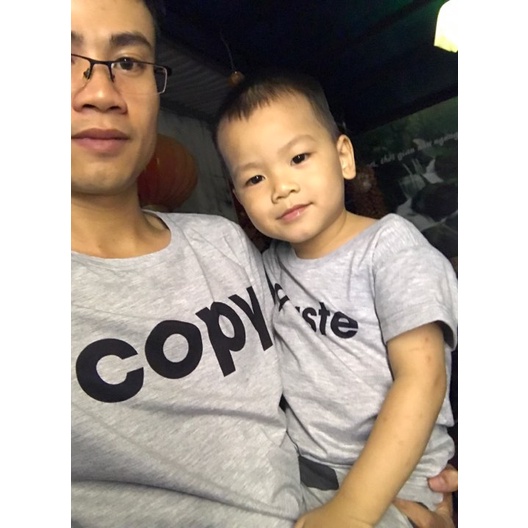 Áo gia đình Familylove - Mẫu Áo gia đình Copy Paste mẫu Hot