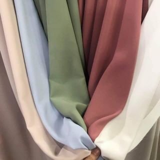 Vải bc lụa trượt trơn đủ màu