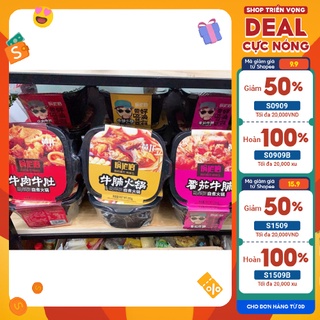 lẩu tự sôi hotpot 395gr TAIWANFOOD.SG