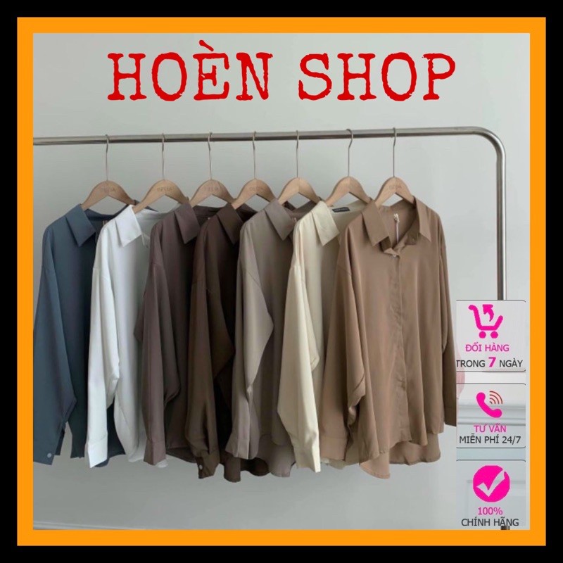 ÁO SƠ MI NỮ FREESIZE - PHOM RỘNG BIGSIZE - VẢI ĐẸP RẤT THỜI TRANG