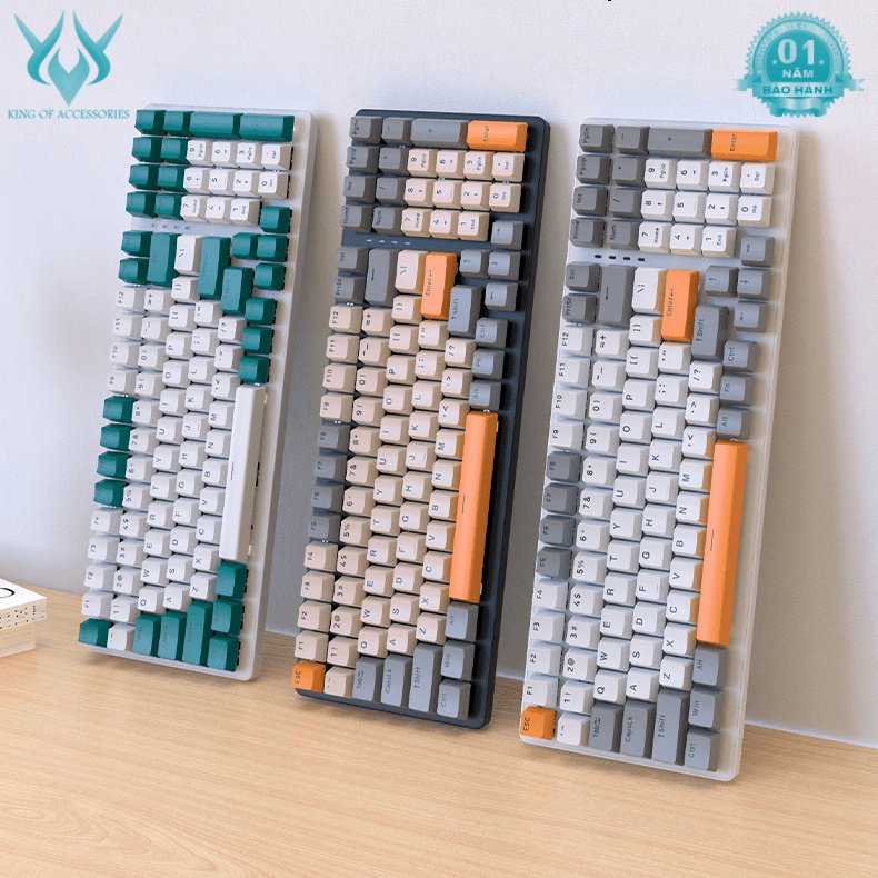 Bàn phím cơ red switch gaming ZIYOULANG K3 loại 87 KEYS - led đa màu 10 chế độ tuỳ chỉnh - Phụ Kiện 1986