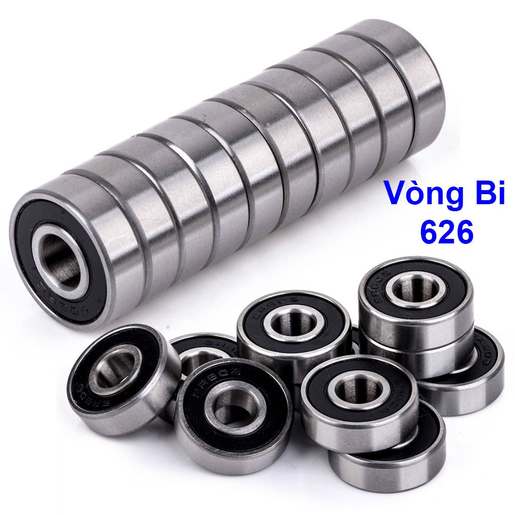 [10 cái] Vòng bi bạc đạn 626