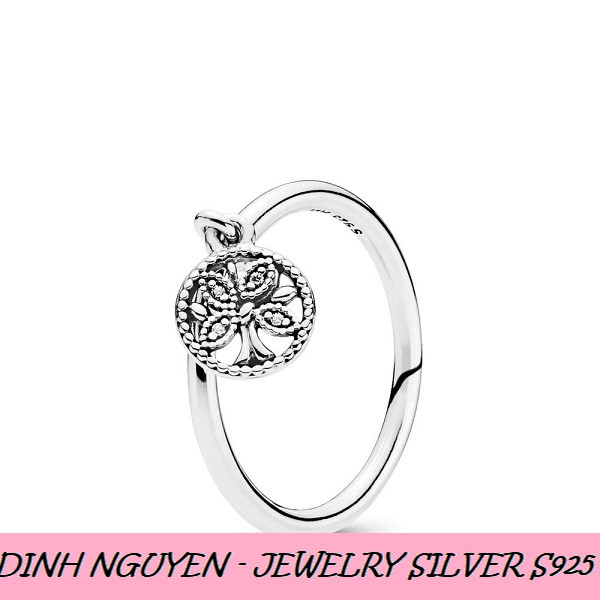 PAN - Nhẫn bạc S925 - Nhẫn mẫu Pan mẫu NPANA14 - Bạc S925 - Vòng charm pan