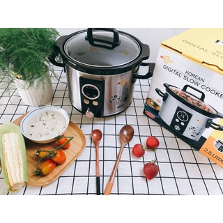 Nồi nấu cháo bb cooker 2.5l hàn quốc- chính hãng- bh 1 năm phân phối chính hãng Bonbon Mart