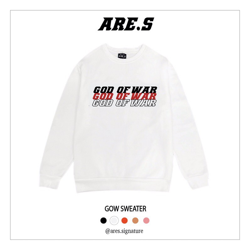 Áo Nỉ Sweater (Trắng)