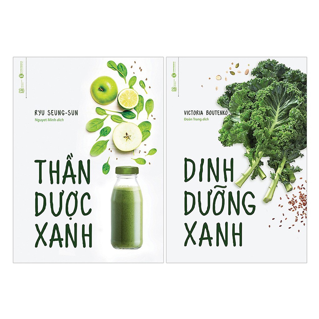 Sách Dinh Dưỡng Xanh - Thần Dược Xanh (2 Tập)