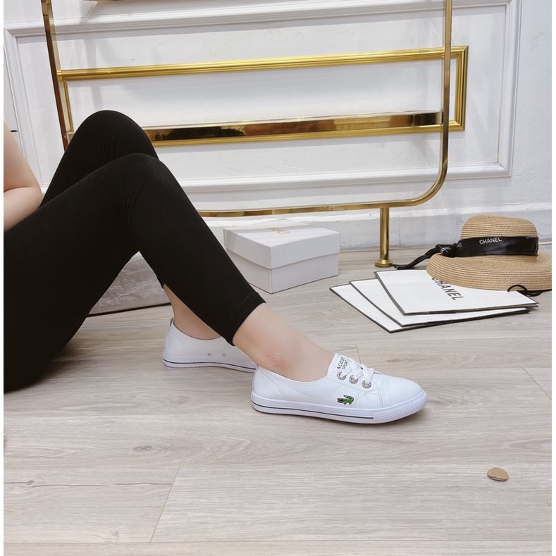 Giày thể thao lacostte đế bệt fullbox