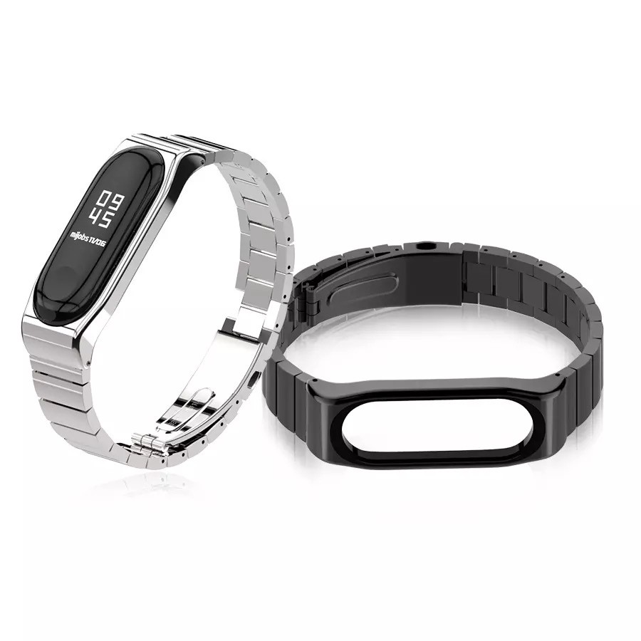 Dây đeo mi band 4 3 kim loại Pro Mijobs