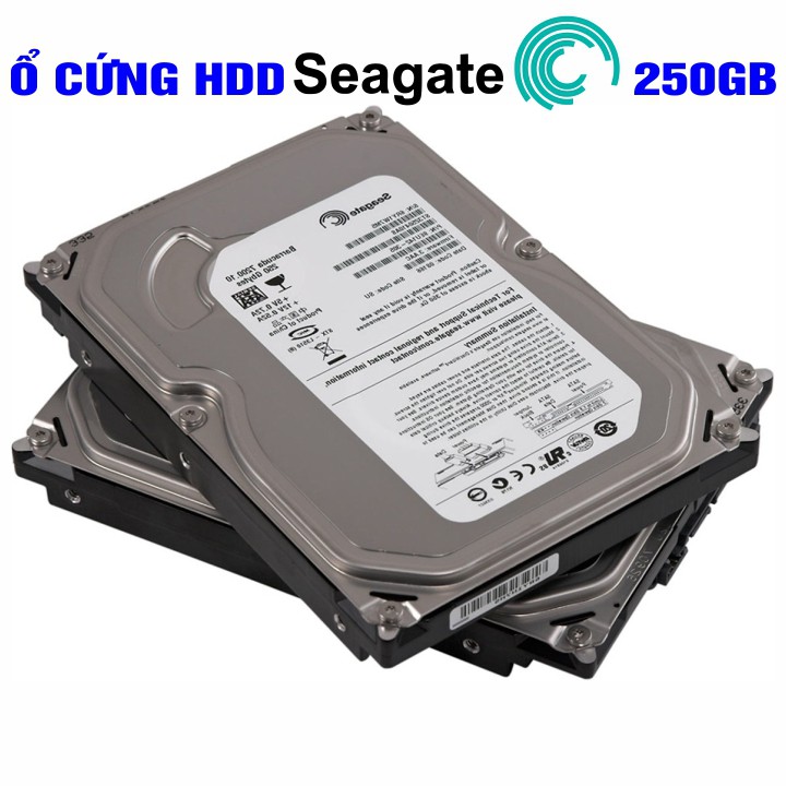 Ổ cứng HDD 3.5&quot; Seagate 250GB Chính Hãng – Bảo hành 24 tháng 1 đổi 1 – Tháo máy đồng bộ mới 99%