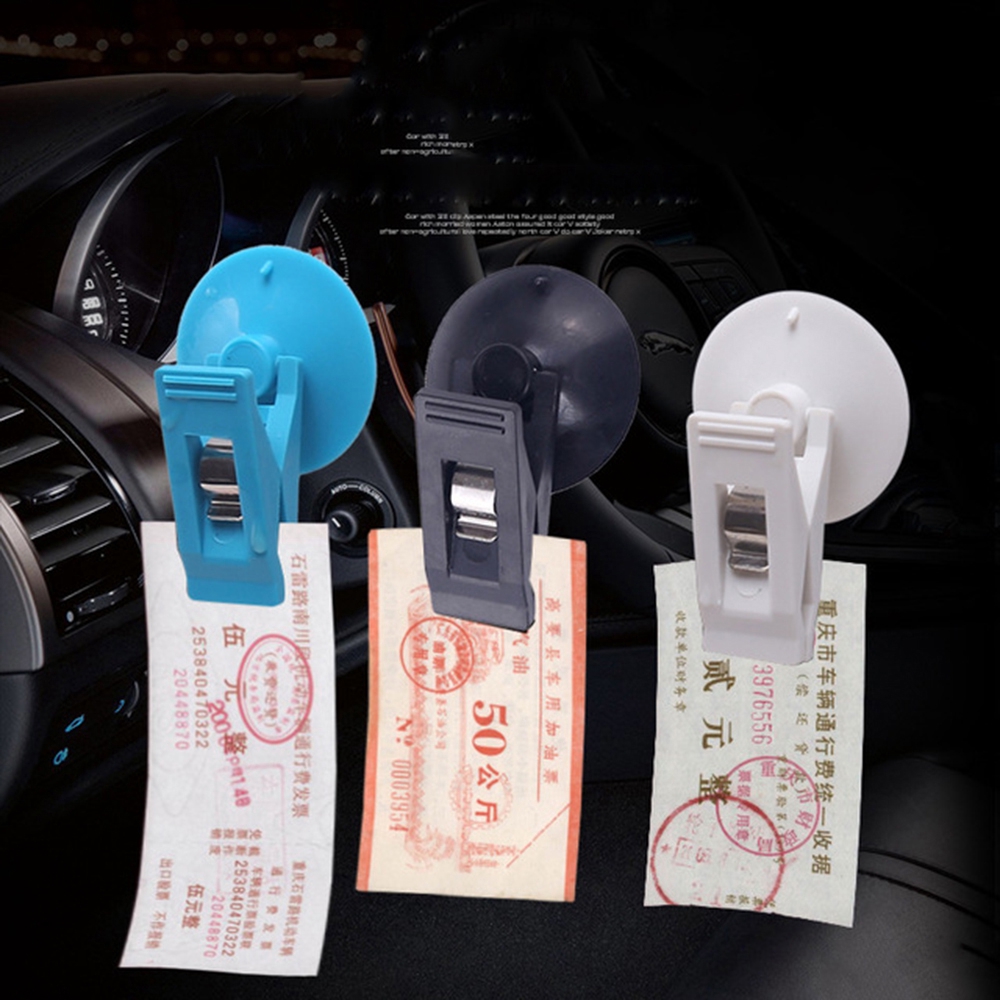 2 Kẹp treo đồ dùng cho xe hơi có giác hút