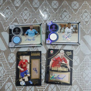 Thẻ Chữ Ký,Mảnh Áo Panini;Topps cầu thủ bóng đá