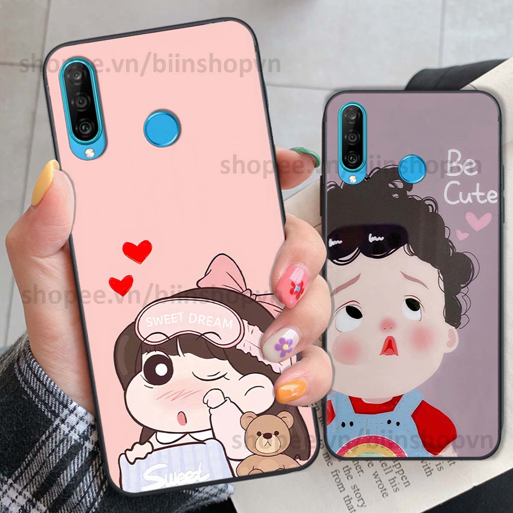 Ốp Huawei Nova 4e / P30 Lite in hình baby siêu dễ thương, ngộ nghĩnh đáng yêu