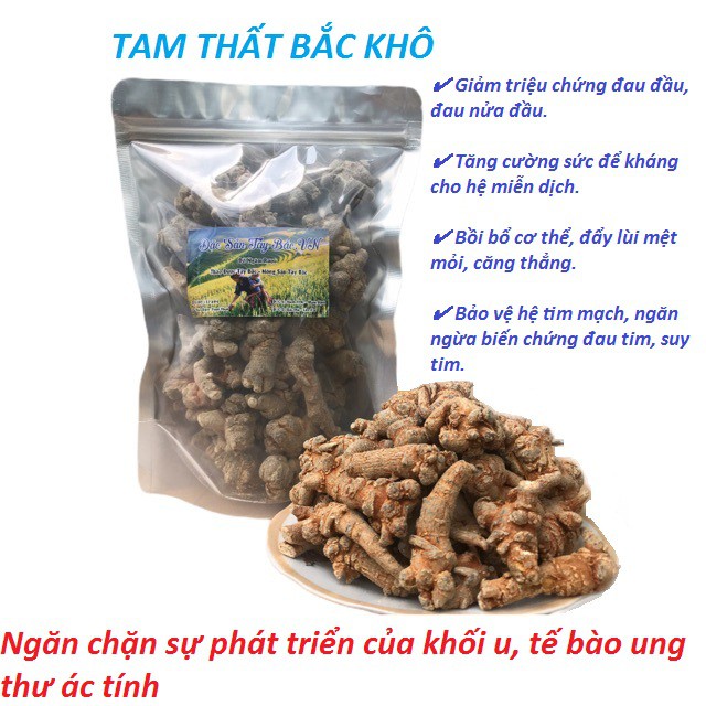 Tam thất bắc 200G ❤️FREESHIP❤️ hàng chuẩn 100% - Sai hoàn gấp 10 lần / ❤️HÀNG XỊN XÒ❤️