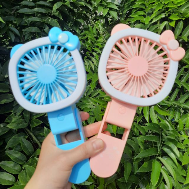 Quạt Tích Điện Mini Cầm Tay Gấp Gọn Tiện Dụng | BigBuy360 - bigbuy360.vn