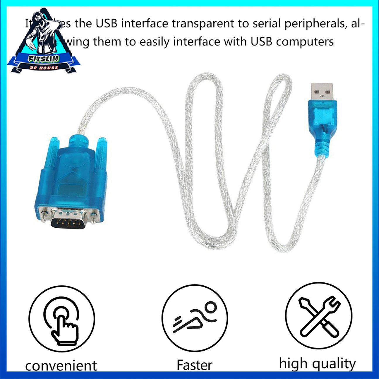 Bộ chuyển đổi USB 2.0 TO SERIAL RS232 DB9 9 PIN Dây PDA CHUYỂN ĐỔI GPS