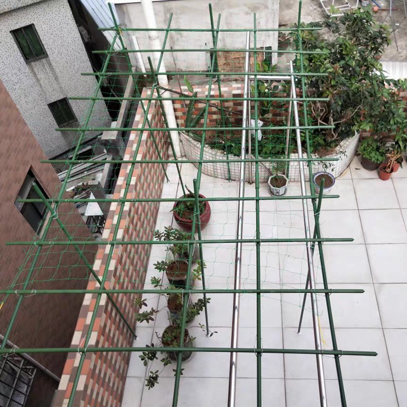 Ống thép bọc nhựa Fi 16 -16mm-dùng làm cây đỡ hoa hồng, làm giàn dây leo