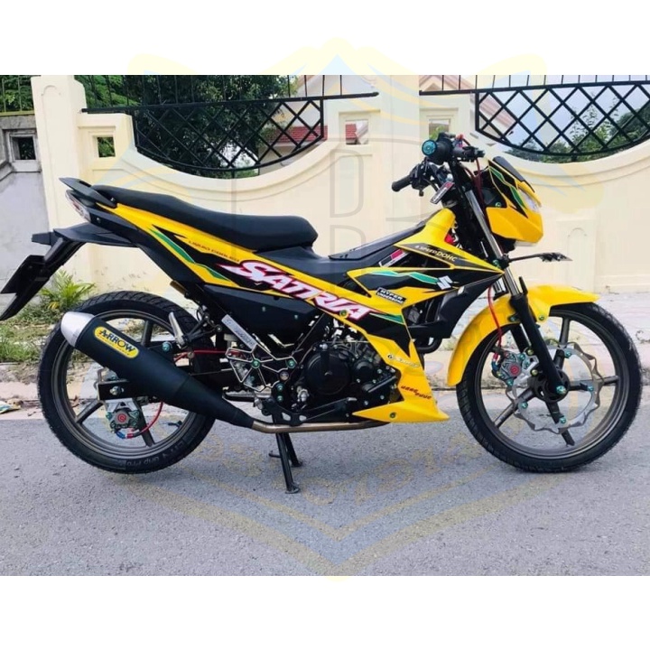 ( Quí khách vui lòng mang ra tiệm cho thợ dán ) Tem satria fi vànv