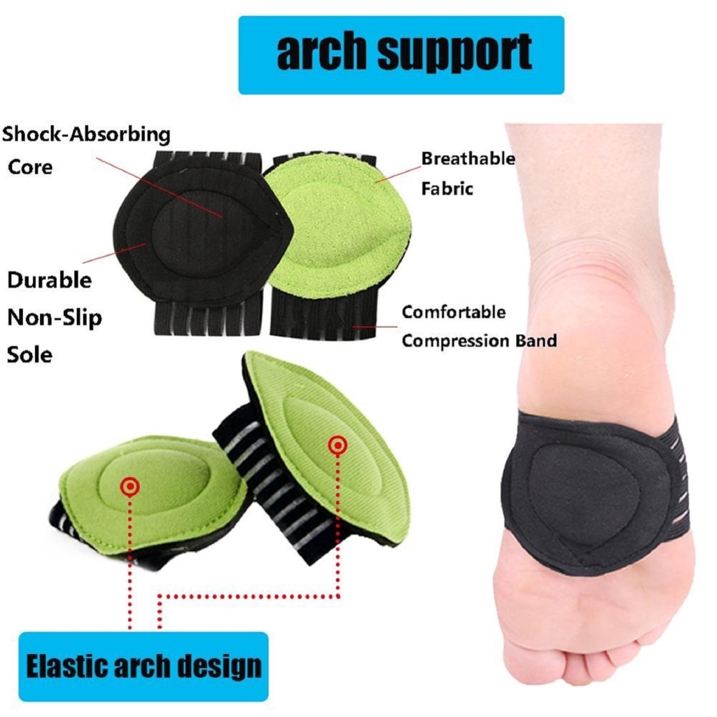 Bộ 2 miếng đệm lót chân Massage chân giảm đau tăng cường tuần hoàn máu Strutz Cushioned Phặn Phặn