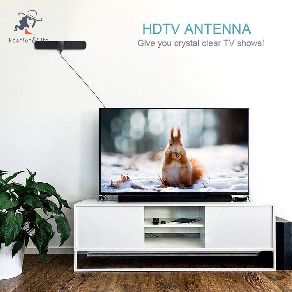 Ăng Ten Tv Kỹ Thuật Số 4k Hỗ Trợ 1080p Tcxl. 150 Dặm