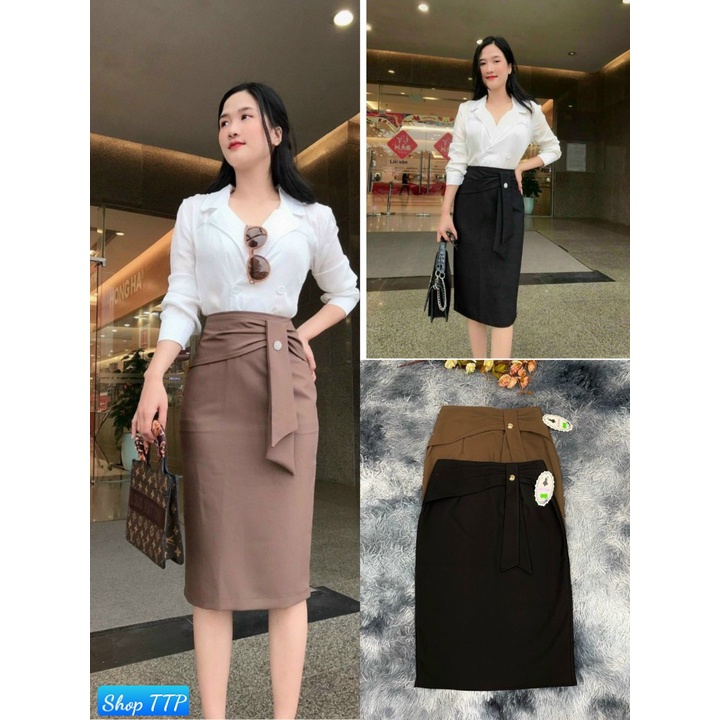 Chân Váy dài xẻ tà.[ giảm 30% mua Sỉ.] SHOP HaLyKiw ] | BigBuy360 - bigbuy360.vn