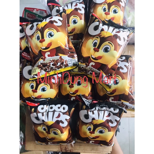 Ngũ cốc ăn sáng Chocochips socola Slimba gói 30g