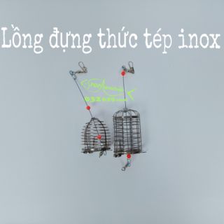 Lồng inox đựng thức ăn tép