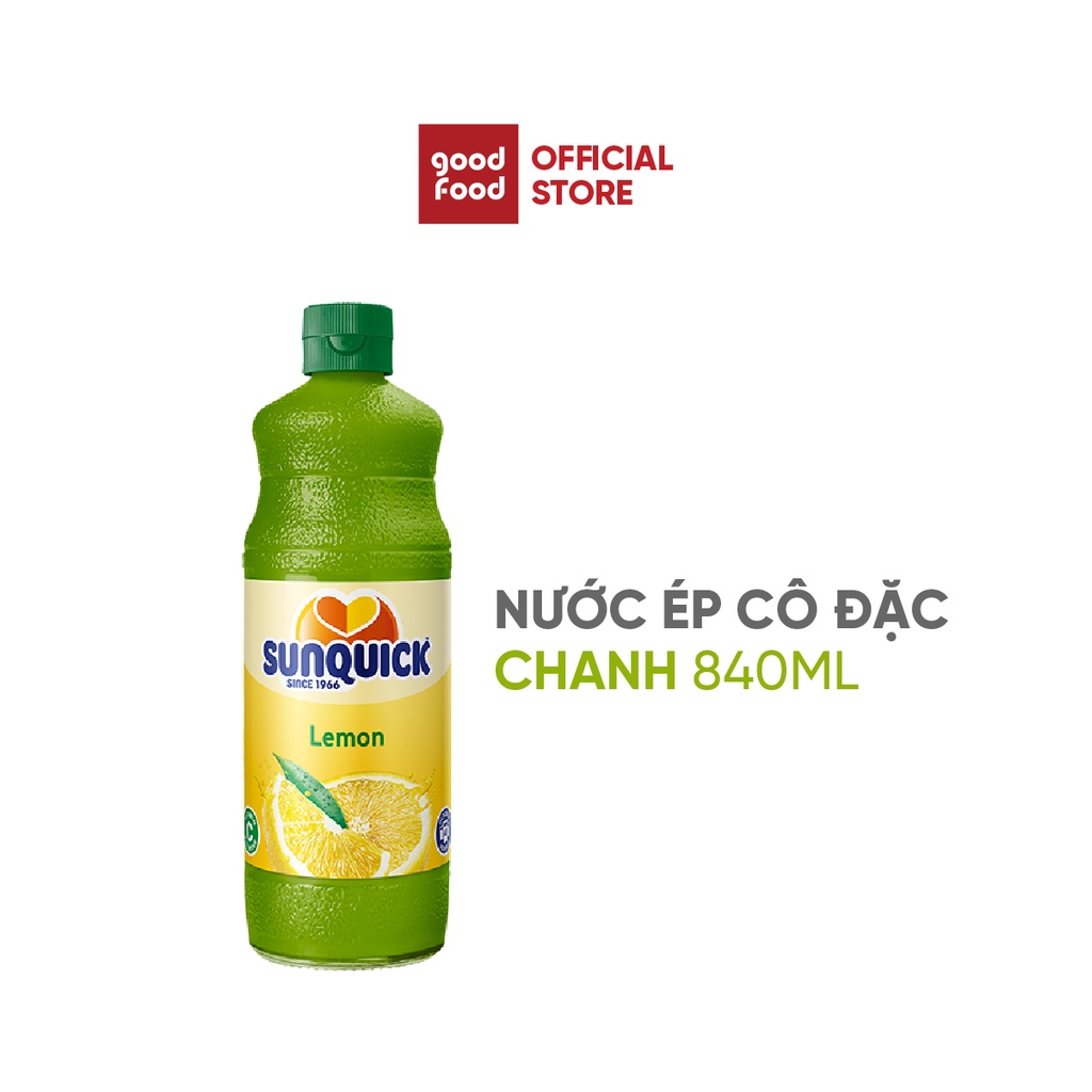 Nước ép chanh Sunquick Lemon 840ml