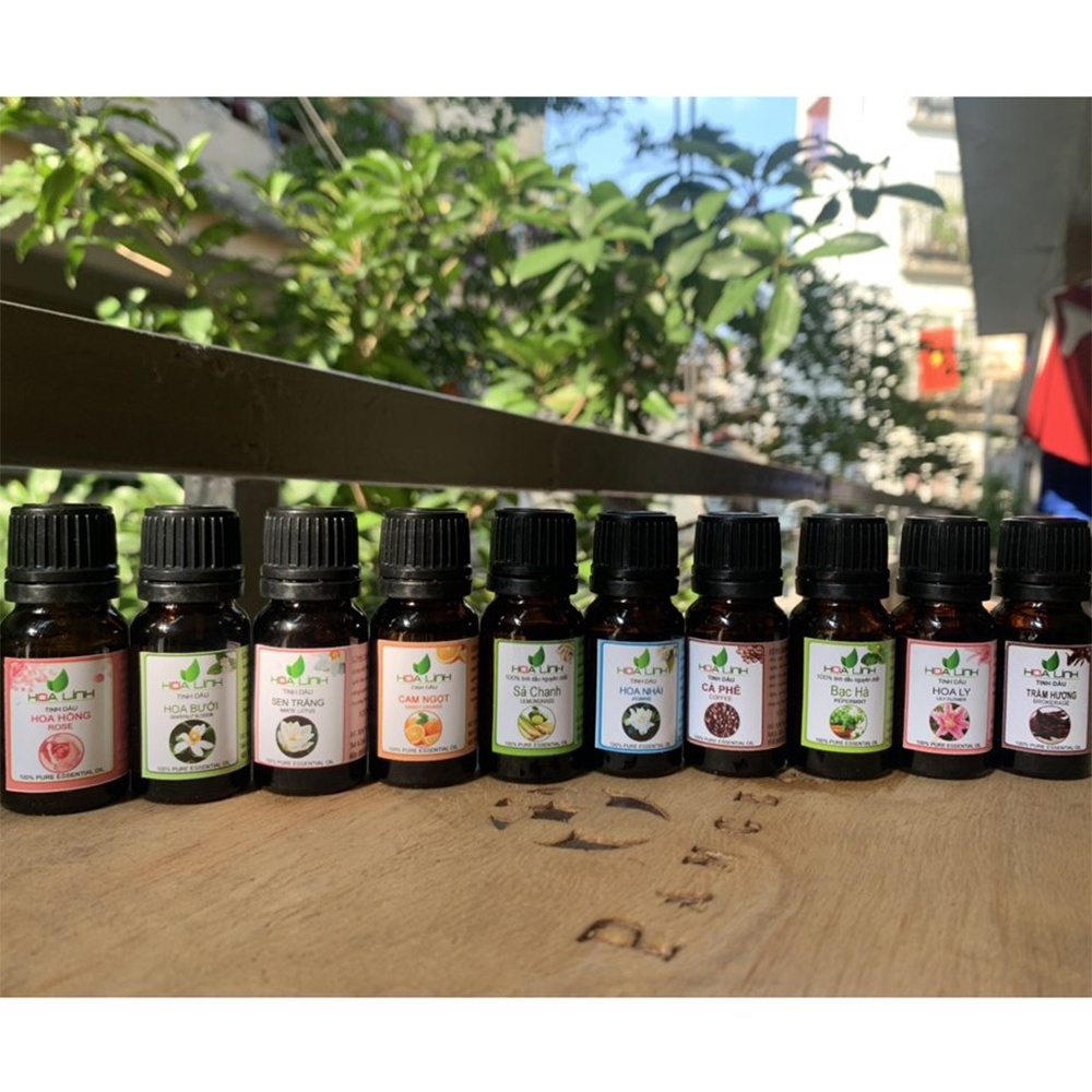Tinh dầu thiên nhiên sả chanh cam ngọt oải hương khử mùi đuổi muỗi tạo ẩm máy phun sương xông tinh dầu - BINGO STORE