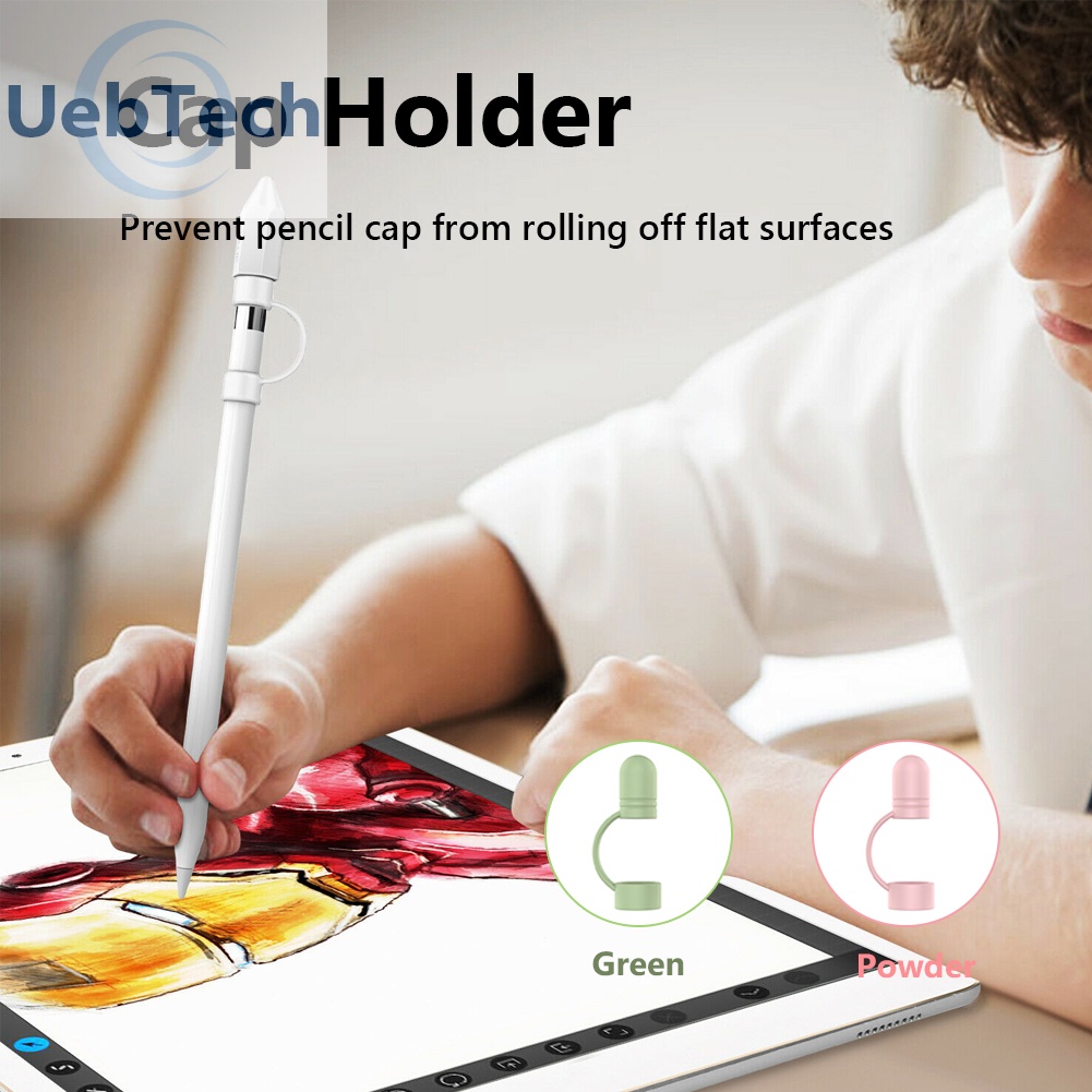 Set 3 nắp đậy đầu bút cảm ứng thích hợp cho Apple Pencil 1