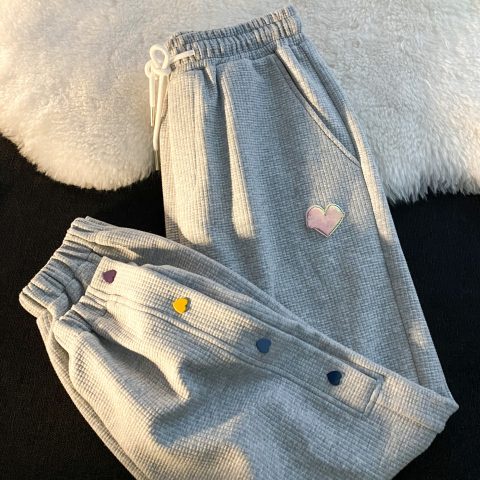 Quần Dài Thể Thao Dáng Suông Thiết Kế Đơn Giản Dễ Phối Đồ Cho Nữ