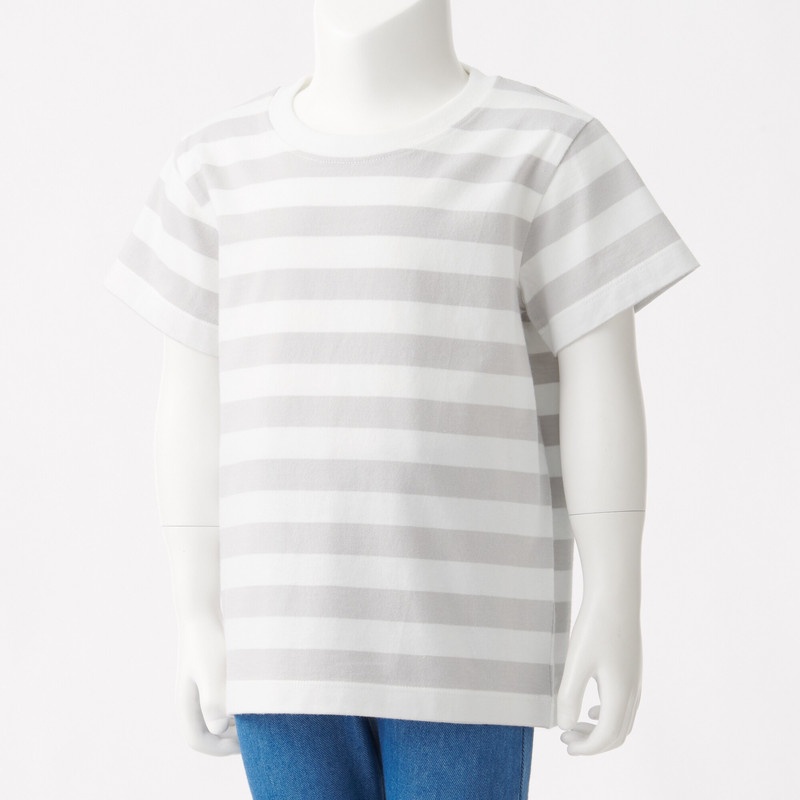Muji Áo Thun Vải Jersey Cotton Ấn Độ - Em Bé
