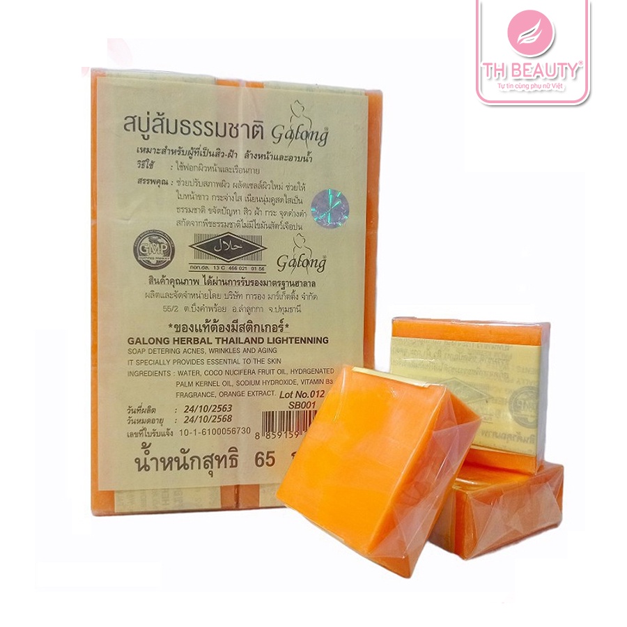 &lt;THẬT 100%&gt; Xà phòng NGHỆ Thái (1 Bành xà phòng)