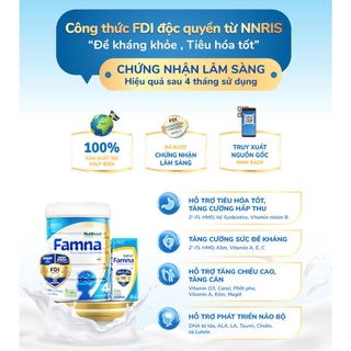 [CHÍNH HÃNG] Sữa bột Famna Số 3 850g [Date 03/2023]