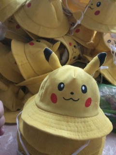 Mũ tai bèo pikachu siêu cute dành cho bé