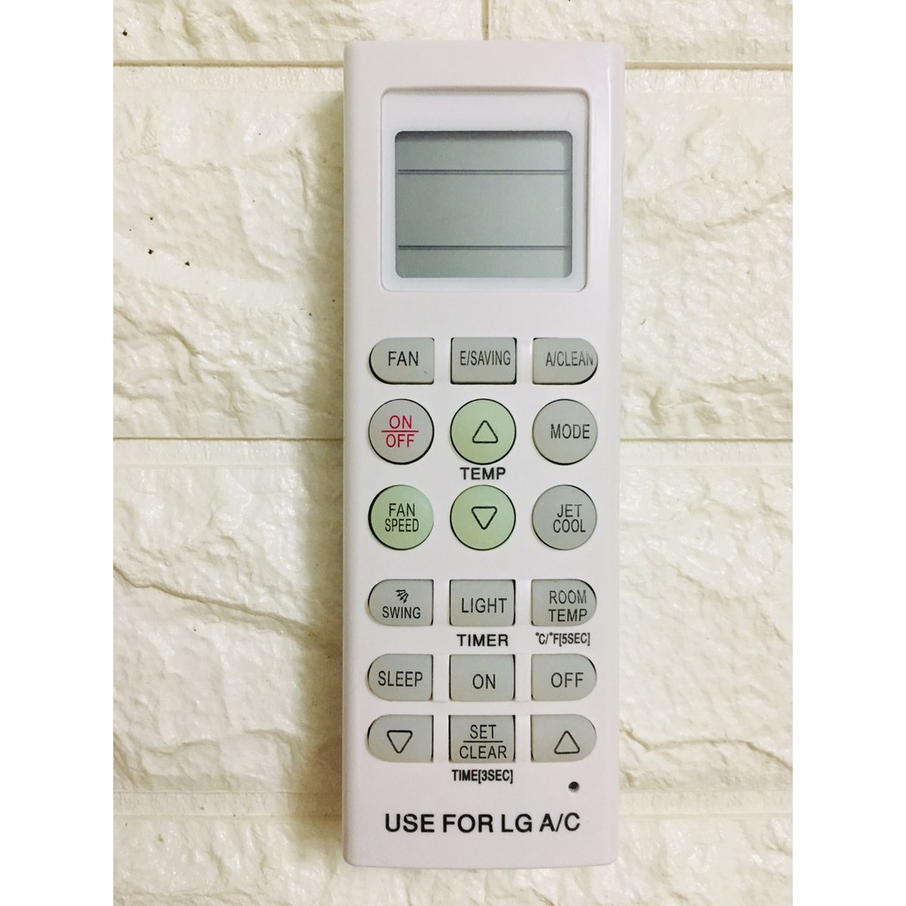 điều khiển điều hòa LG 1c