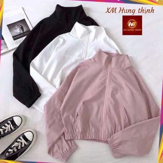 Áo khoác kaki croptop 0016