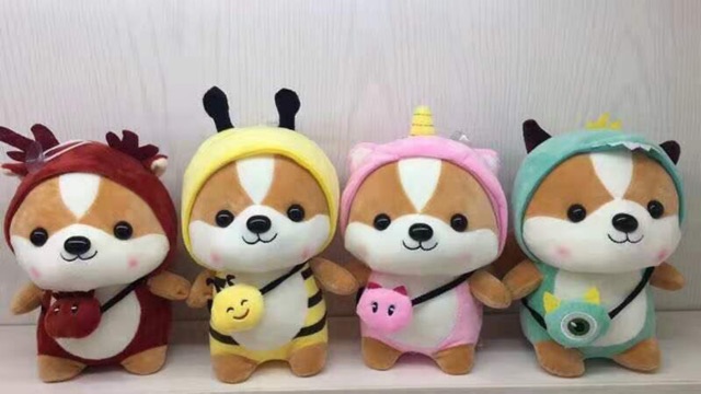 Gấu bông Shiba Cosplay | BigBuy360 - bigbuy360.vn