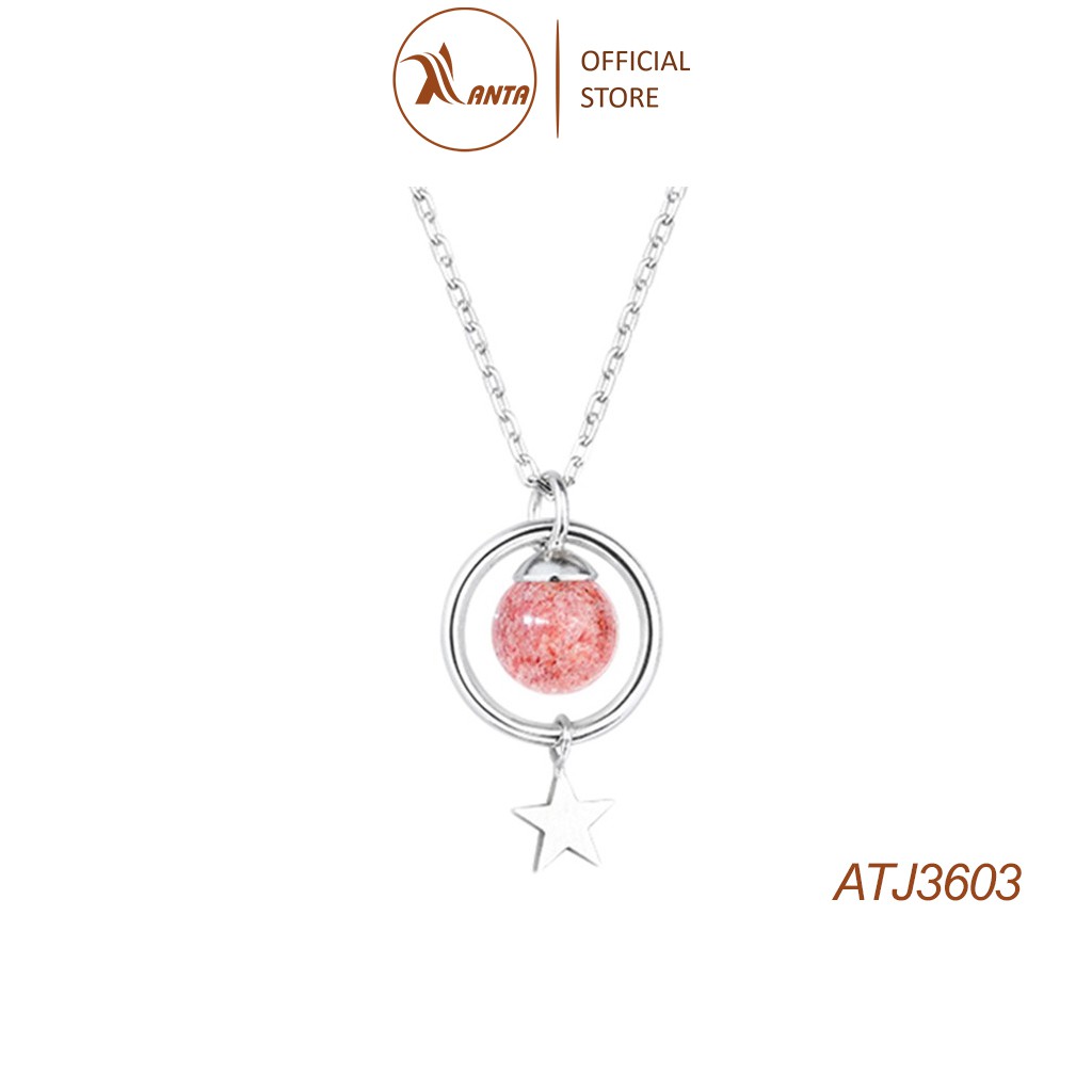 Dây chuyền bạc 925 hình ngôi sao đính đá thời trang cho nữ Nữ ANTA Jewlery - ATJ3603
