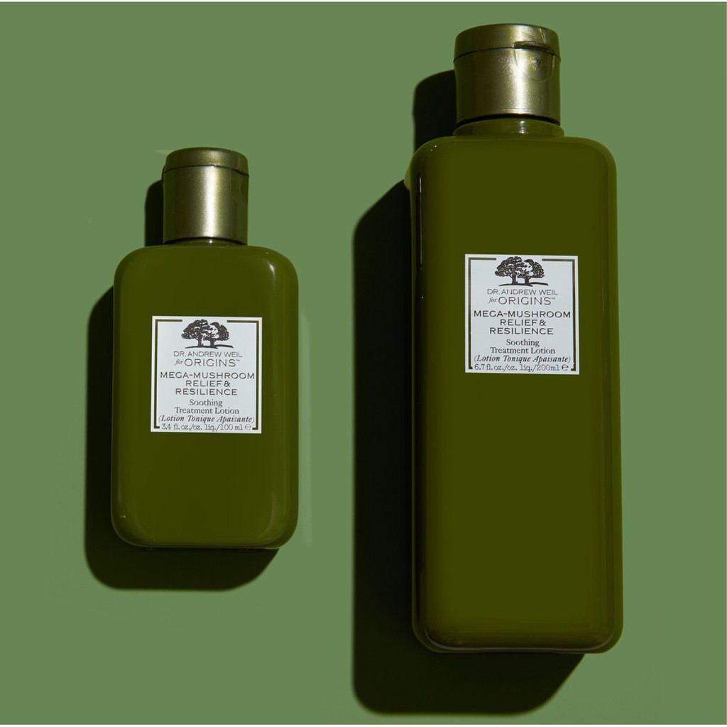 Nước hoa hồng nấm Origins Mega Mushroom Soothing Treatment Lotion 200ml, 100ml, 50ml, 400ml, 30ml