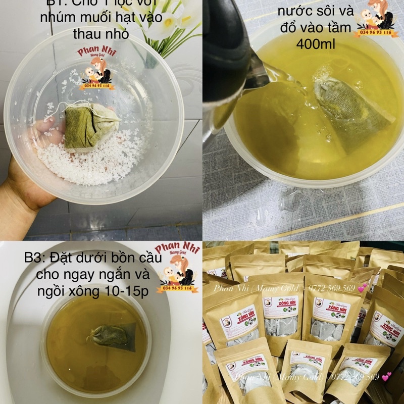 THẢO MỘC XÔNG NGÂM VÙNG KÍN TRẦU TRÀ XANH •Mamy Gold