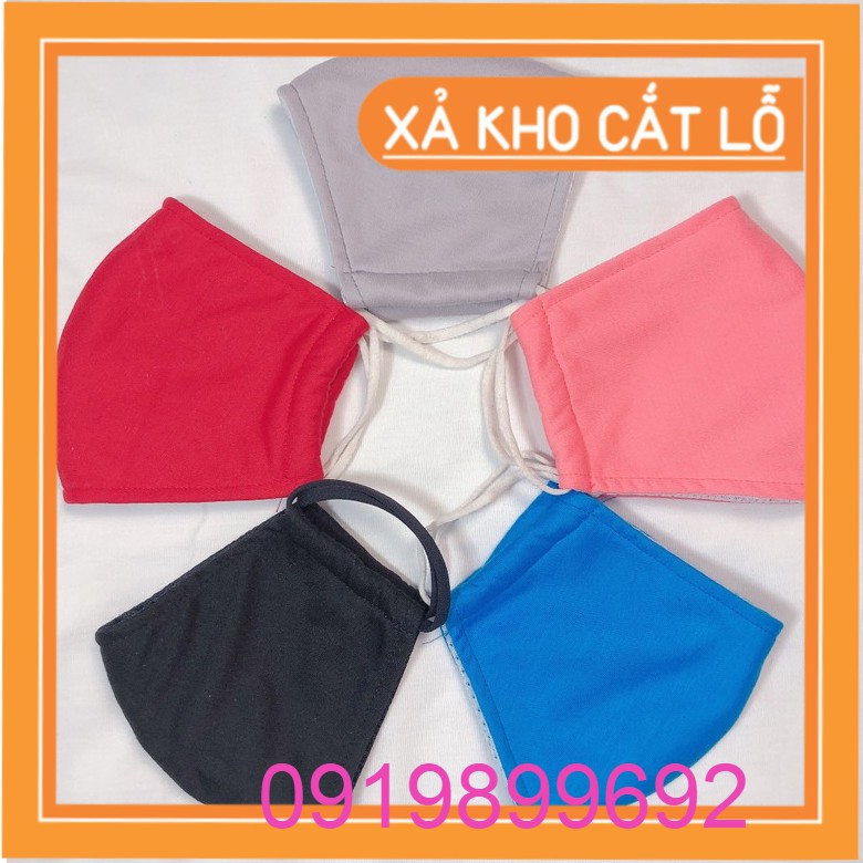 Combo 10 khẩu trang vải đồng xuân