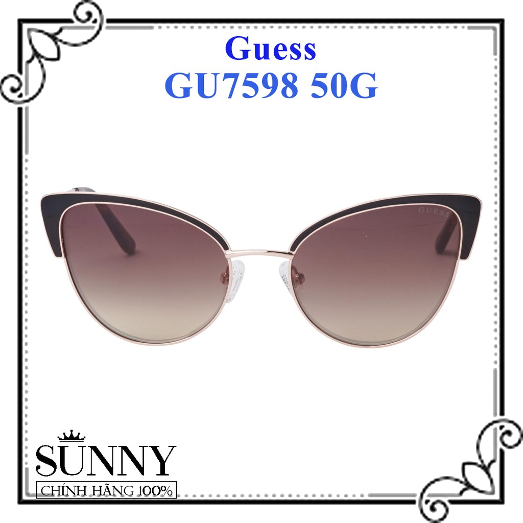 GU7598 - kính mát thời trang Guess chính hãng, thiết kế dễ đeo bảo vệ mắt