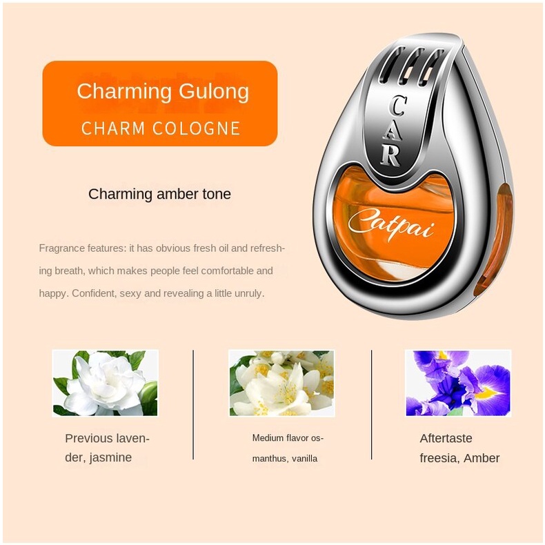 Kẹp Khuếch Tán Nước Hoa Cho Xe Hơi Chất Lượng Cao