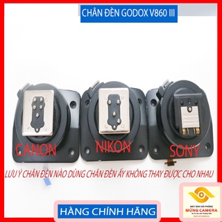 Chân đế - hotshoe đèn flash godox v860 ii sony