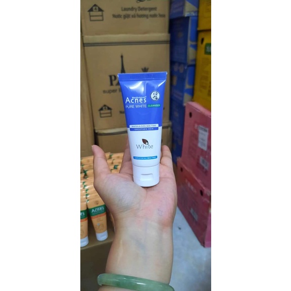 Sữa rửa mặt Acnes trắng da mờ sẹo và thâm 25g