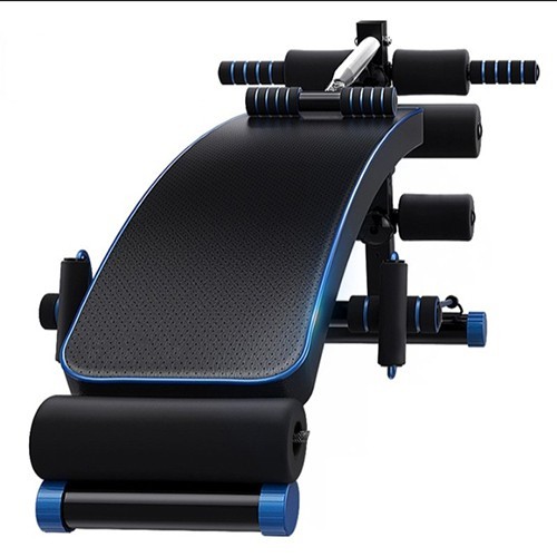 Ghế tập bụng - máy gập cơ bụng đa năng phòng gym dáng cong tập thể dục - lưng -hông