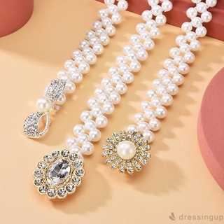 Thắt lưng ngọc trai đàn hồi DRE-Nữ