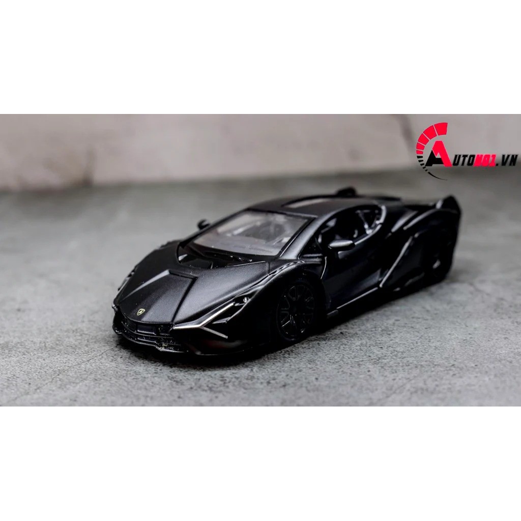 MÔ HÌNH XE LAMBORGHINI SIAN BLACK 1:36 SCALE MODEL 7593